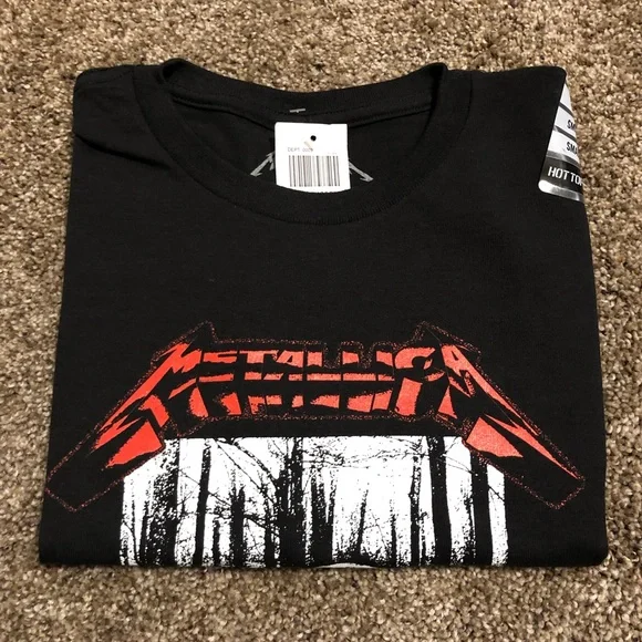 Metallica Black T-Shirt - Mens Small. NWT - Picture 4 of 4